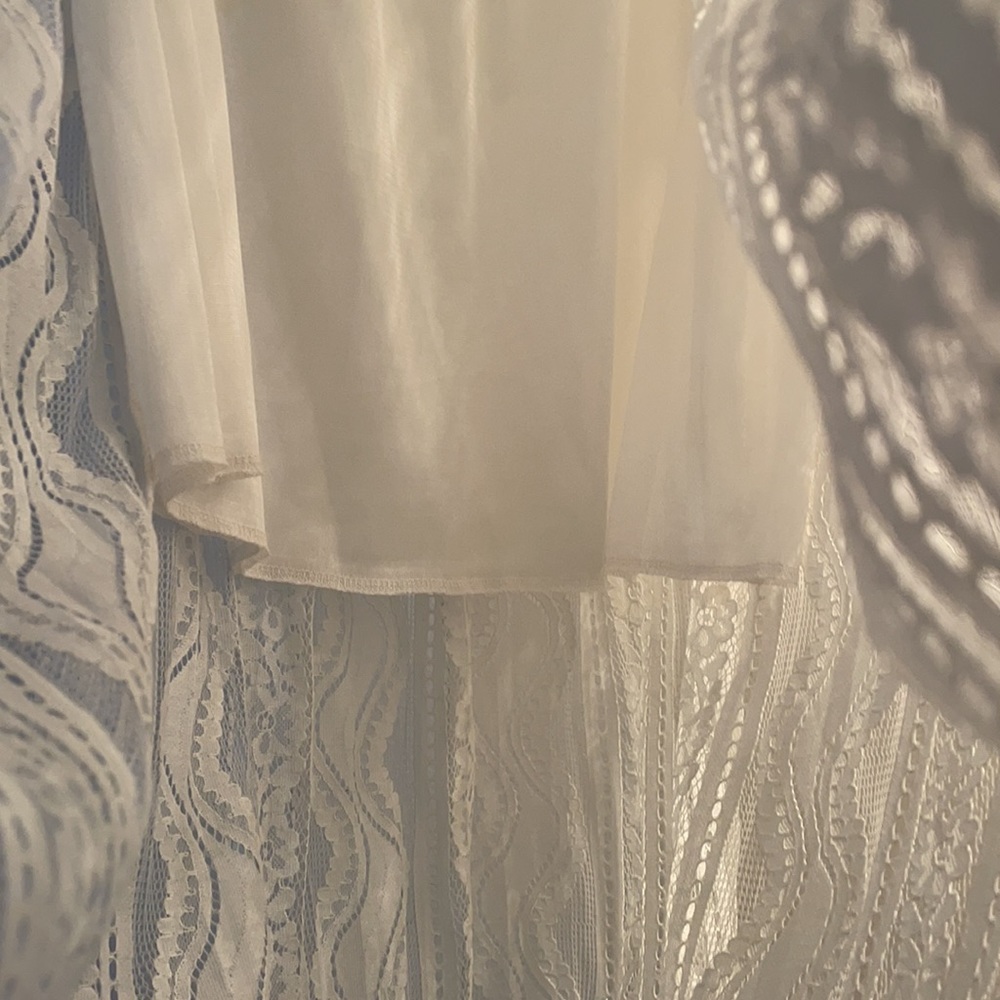 White Lace Skirt - image 3